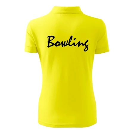 Bowling nápis písacie