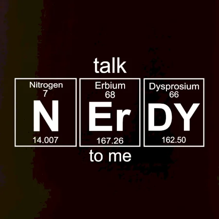 Talk nerdy - periodická tabuľka