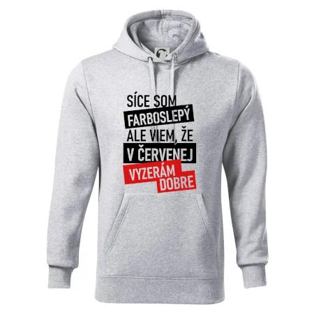 Síce som farboslepý, ale viem, že v červenej vyzerám dobre