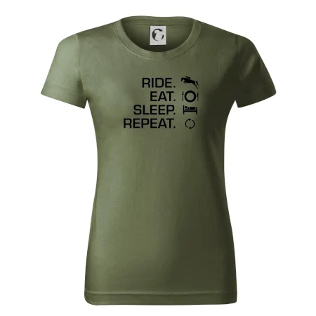 Ride Eat Sleep Repeat Kôň