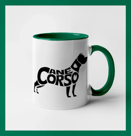 Cane corso nápis v tele
