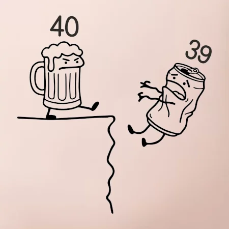 Pivo narodeniny - útes 40 rokov