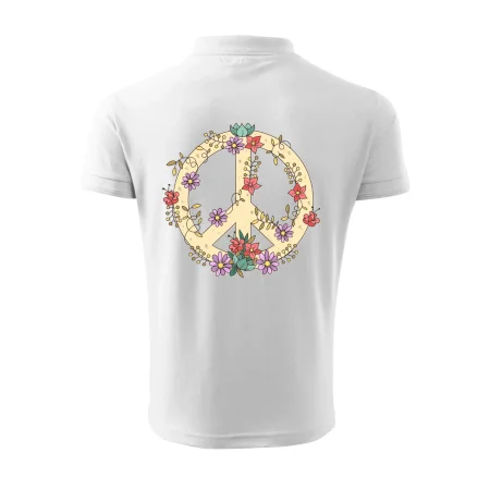 Peace symbol pieskový