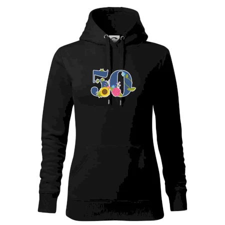 Kvetinové číslo kreslené - 50