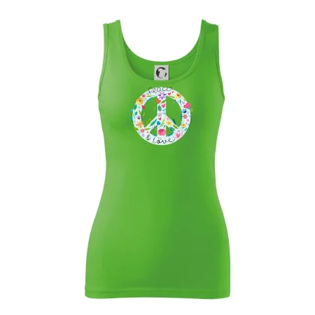 Peace and love symbol