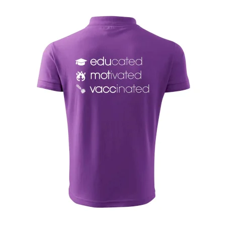 Educated motivated vaccinated