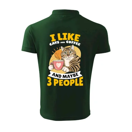 I like cats and coffee and maybe 3 people