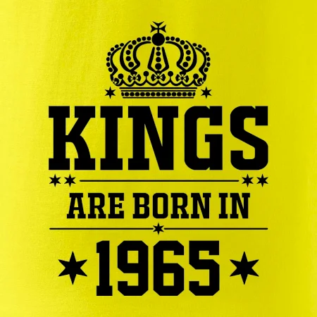 Kings are born in 1965