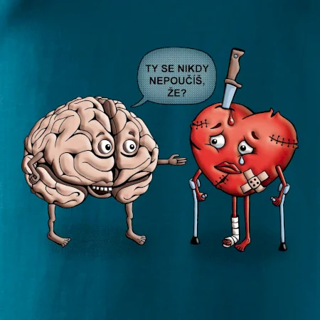 Mozog a srdce - poučenie (Hana-creative)