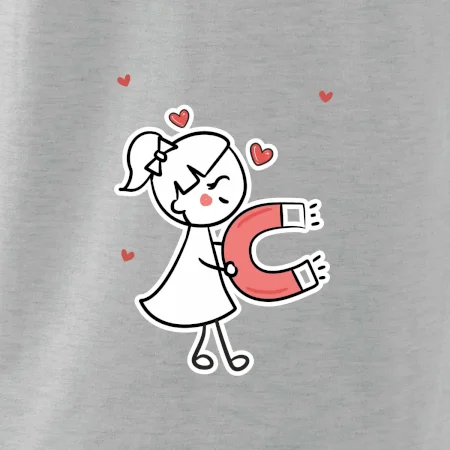 Párový motív - panáčik a magnet