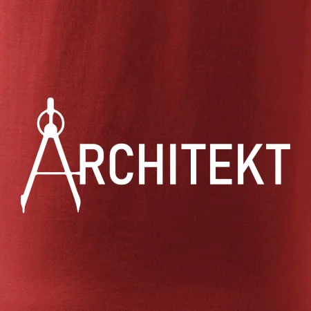 Architekt nápis