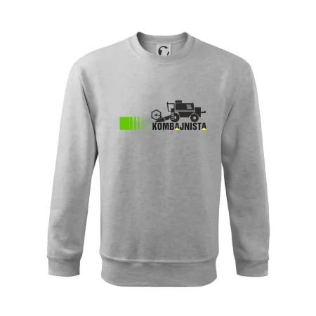 Kombajnista zelená a žltá