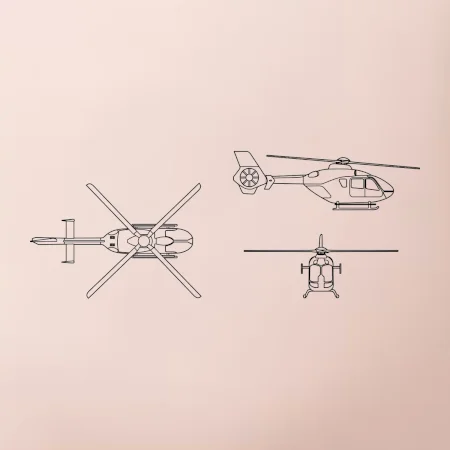 Obrys Eurocopter EC135