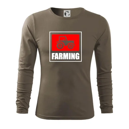 Farming traktor logo