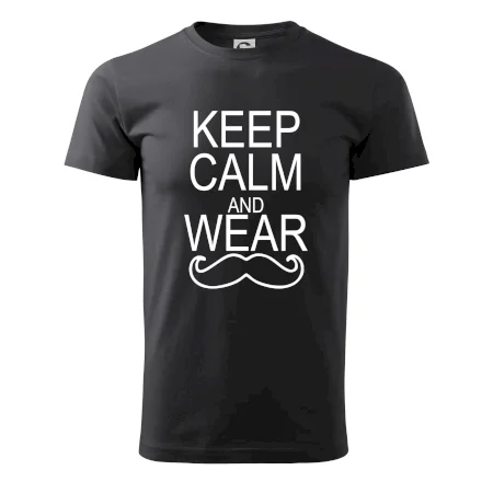 Keep calm and wear mustache