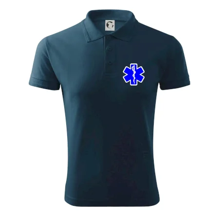 Rescue - Hviezda na prsníku + nápis na chrbte