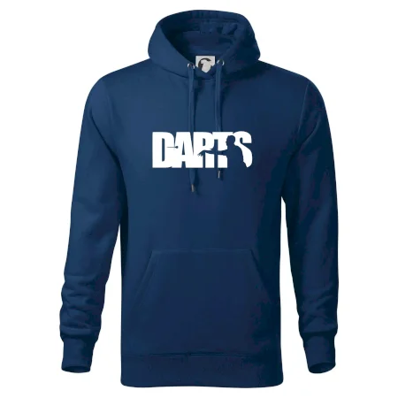 Darts - nápis so šípkarom