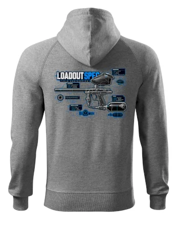 Technický výkres výstroja pre paintball