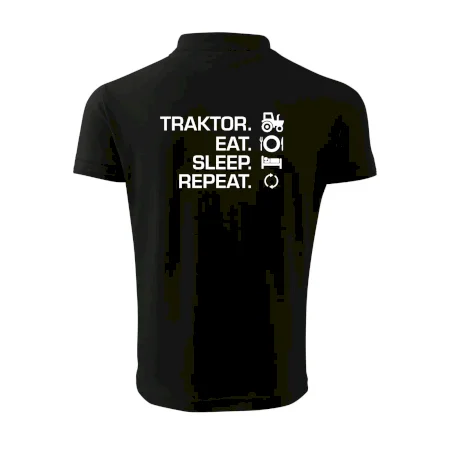 Traktor eat sleep repeat
