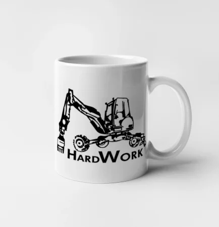 Hard Work kráčajúce rýpadlo