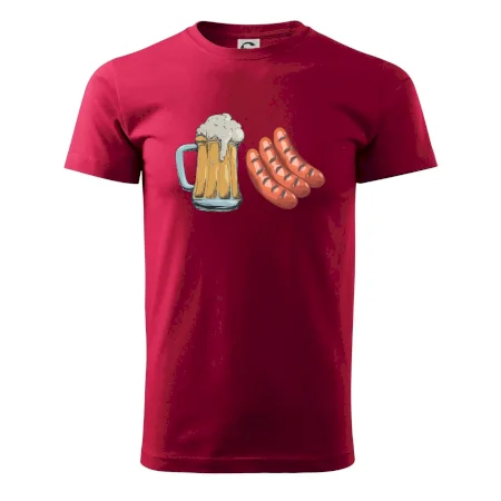 Pivo a klobása