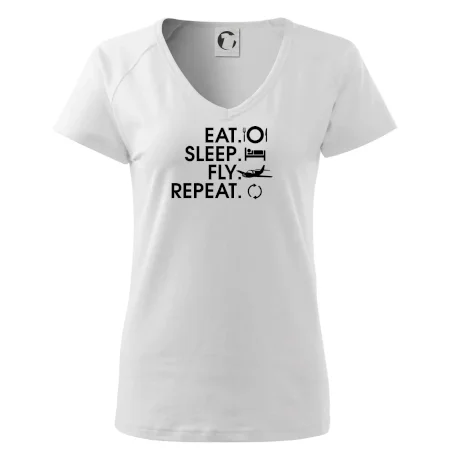 Eat sleep fly repeat