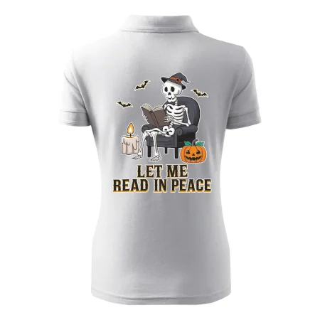 Let me read in peace