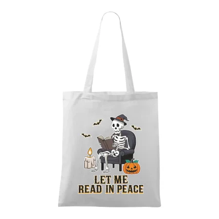 Let me read in peace