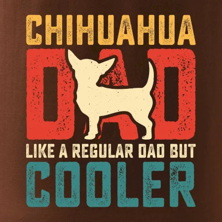 Chihuahua dad like a regular dad