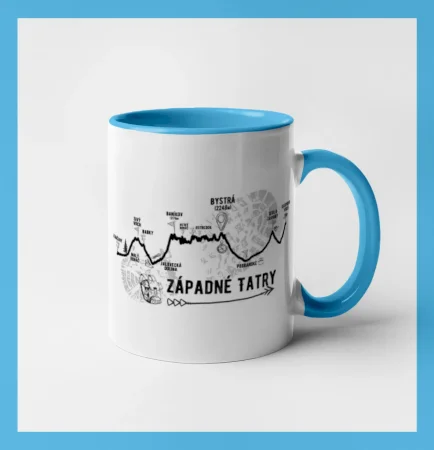 Profil kopca Západné Tatry