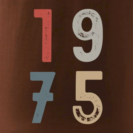 Vintage číslica 1975