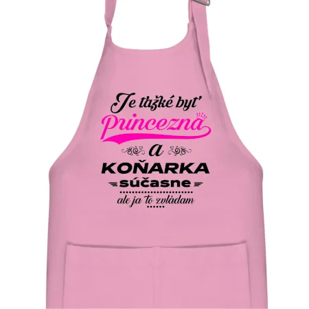 Je ťažké byť princezná koňarka