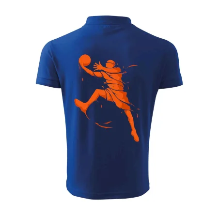 Basketball player splash