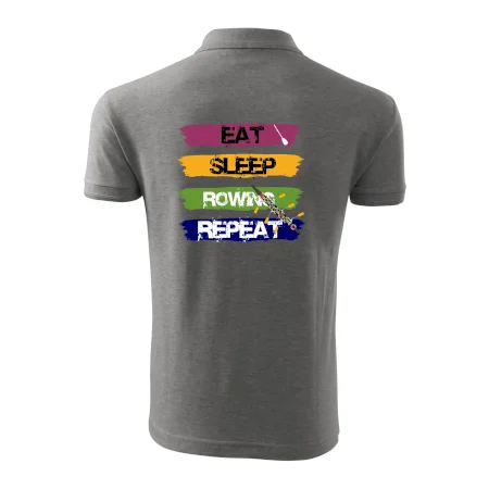 Eat sleep rowing repeat farebné