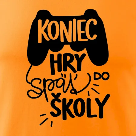 Koniec hry, späť do školy