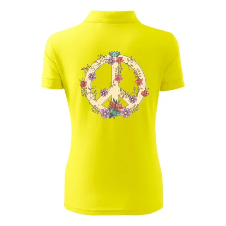 Peace symbol pieskový
