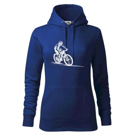 MTB kreslený cyklista