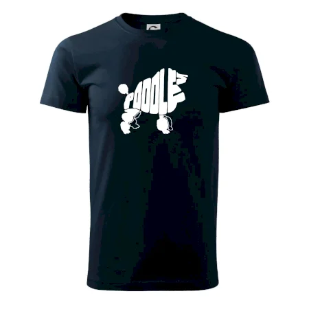 Pudel - nápis v tele