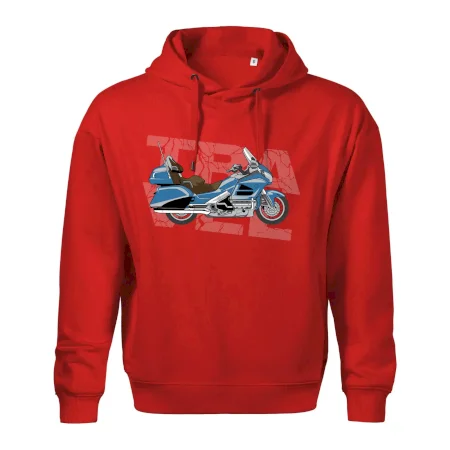 Cestovná motorka Amerika modrá