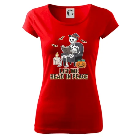 Let me read in peace