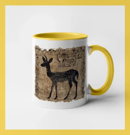 Egyptské hieroglyfy srnka