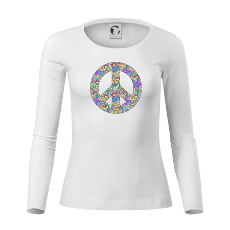 Peace symbol mandela