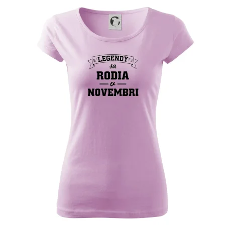 Legendy sa rodia v novembri