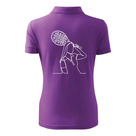 Tenistka jedným ťahom