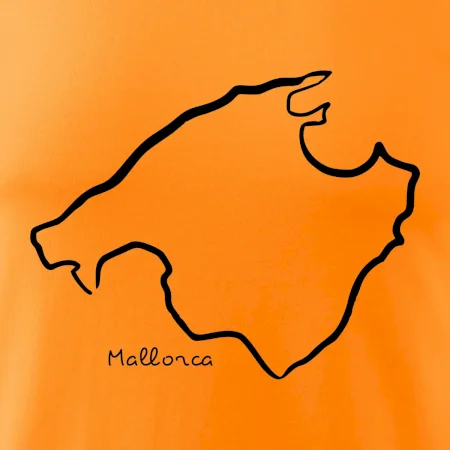 Mallorca - obrys ostrova
