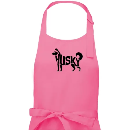 Husky nápis v tele