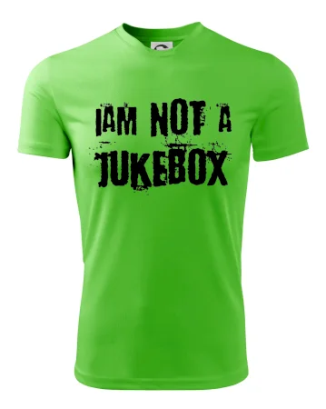 Iam not a jukebox - na prsiach