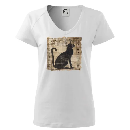 Egyptské hieroglyfy mačka