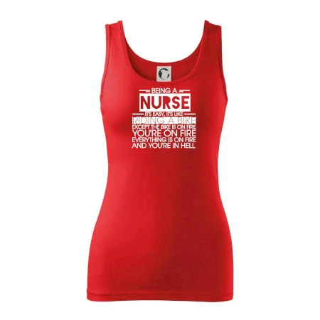 Being a nurse - bike