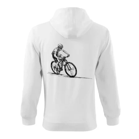 MTB kreslený cyklista